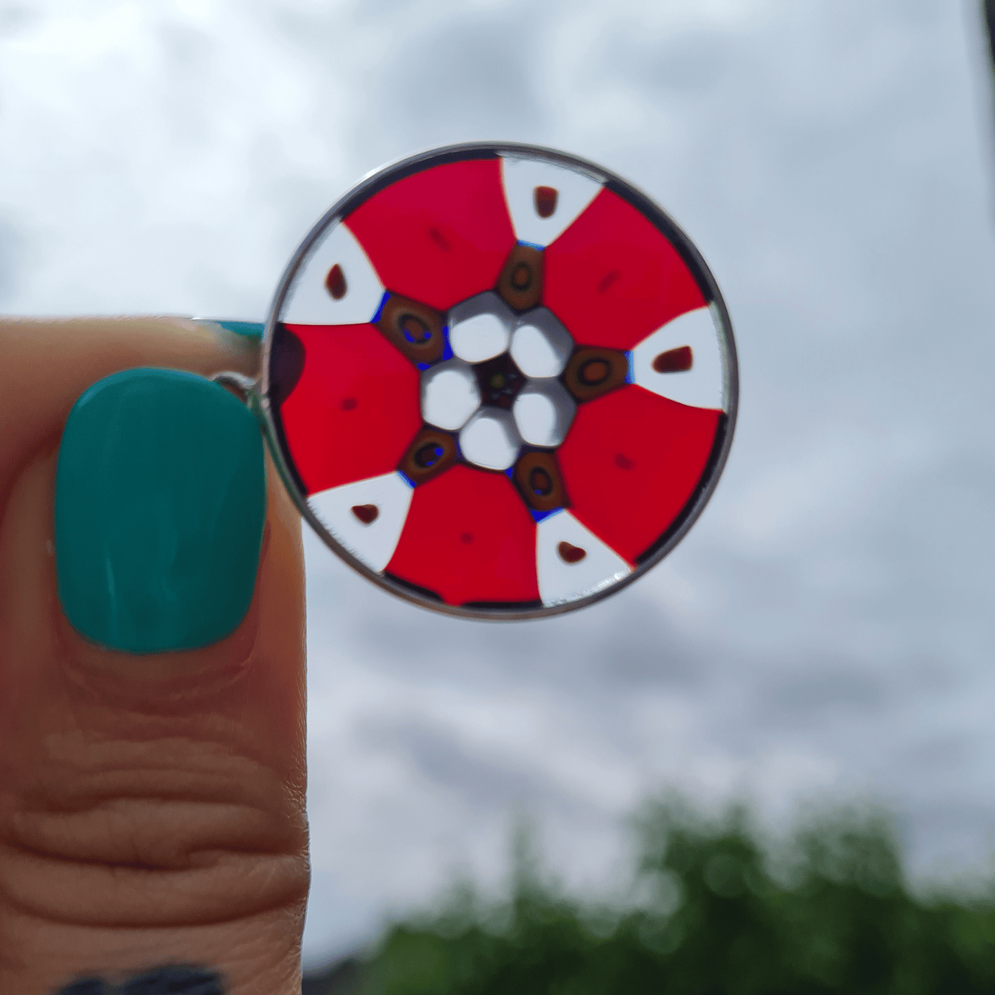Small ROSONE Millefiori - Pendant