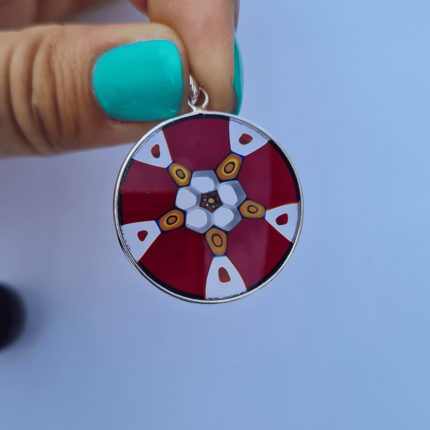 Small ROSONE Millefiori - Pendant
