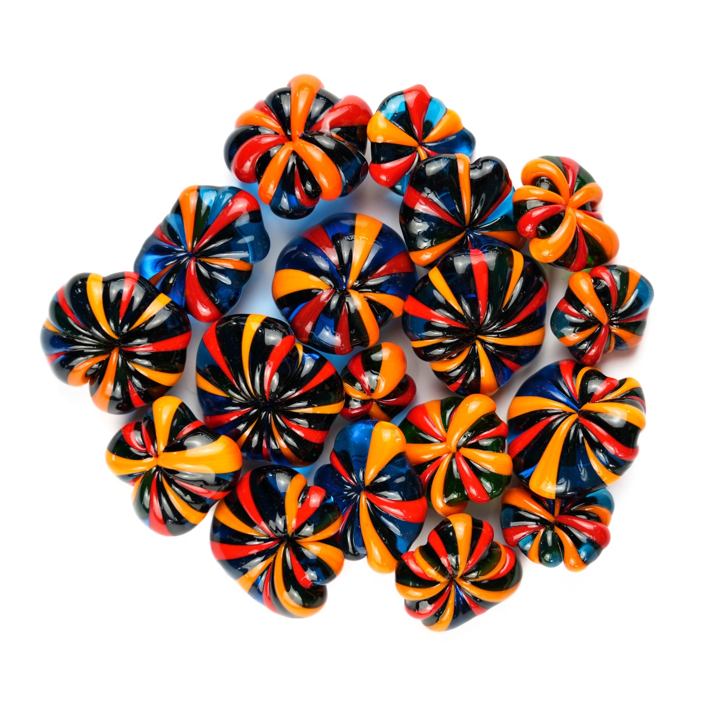 Meringue Glass Button