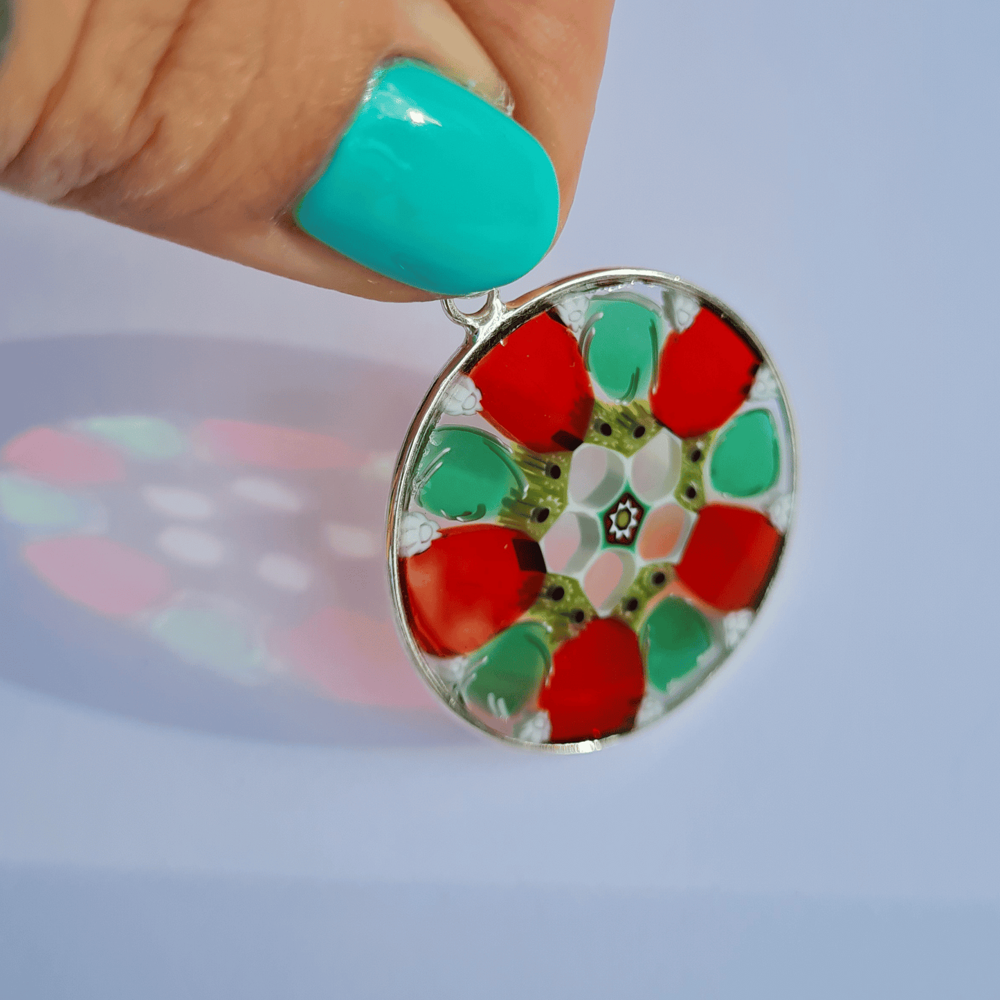 Medium ROSONE Millefiori - Pendant