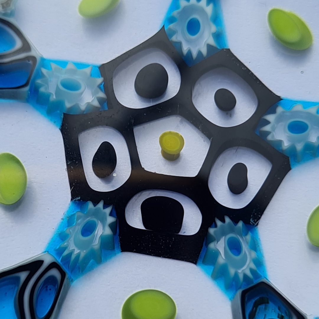 Large ROSONE Millefiori - Pendant