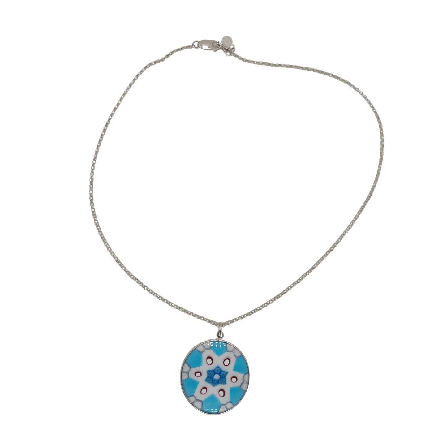 Sterling Silver Rolo Chain (for Millefiori Pendant)