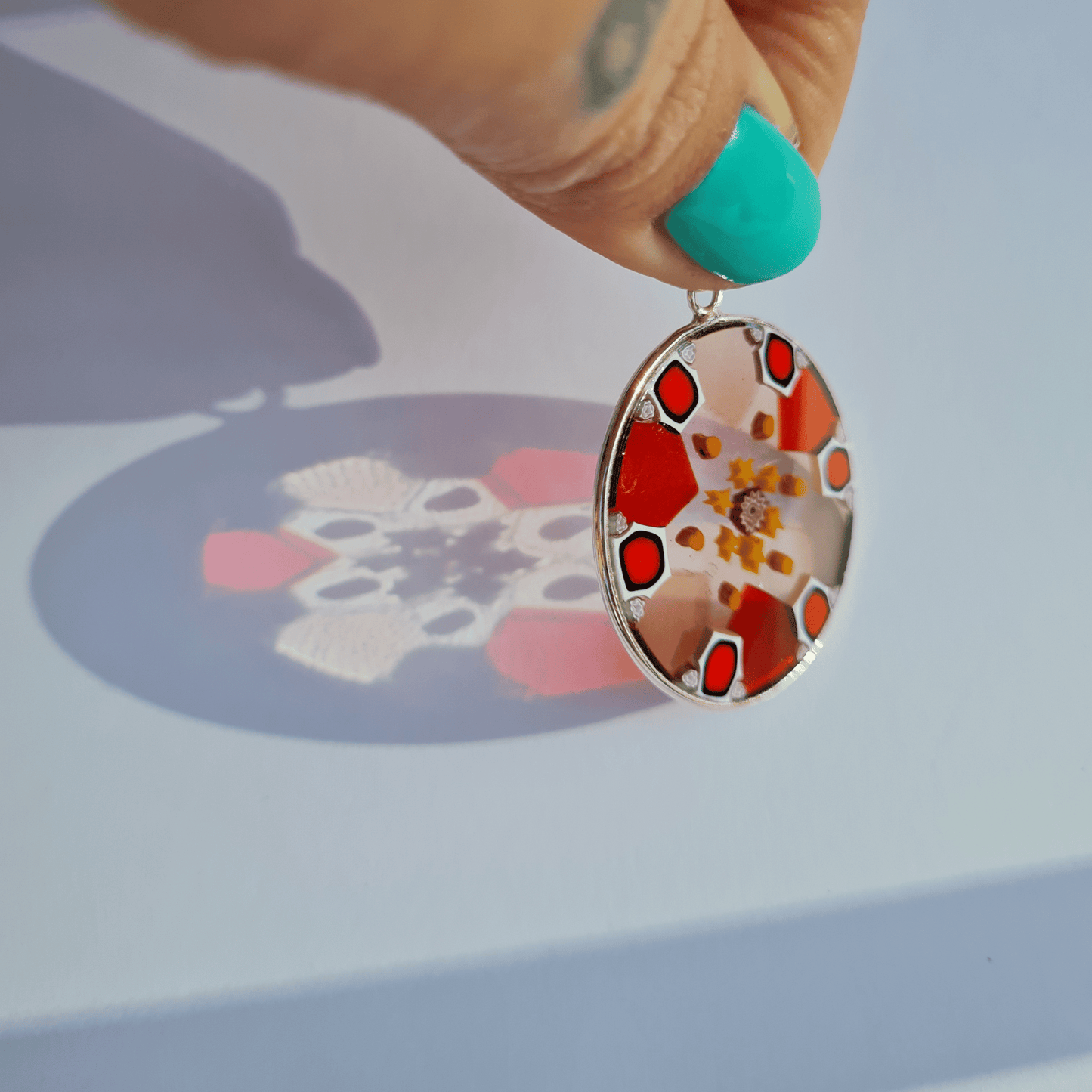 Medium ROSONE Millefiori - Pendant