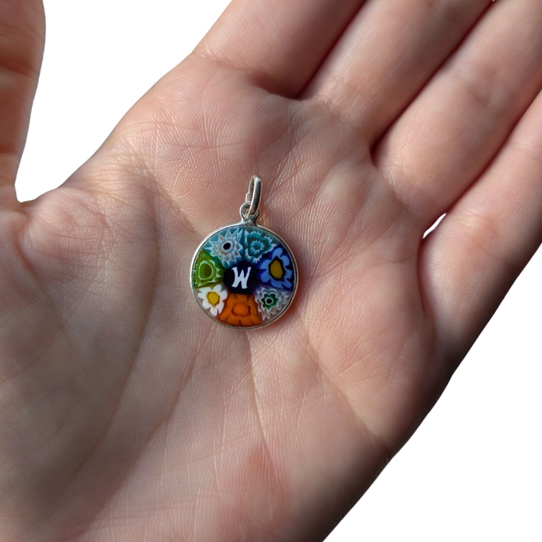 W - MINI Alphabet Millefiori