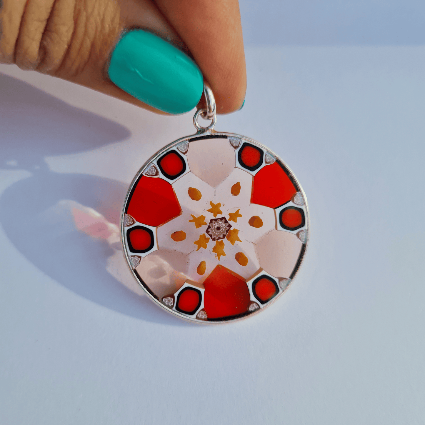 Medium ROSONE Millefiori - Pendant