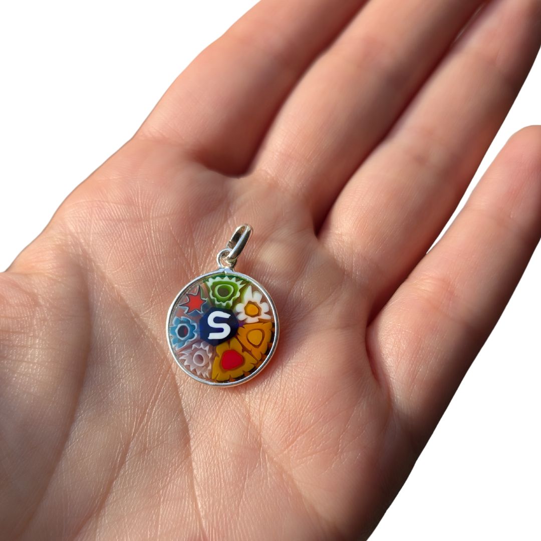 S - MINI Alphabet Millefiori