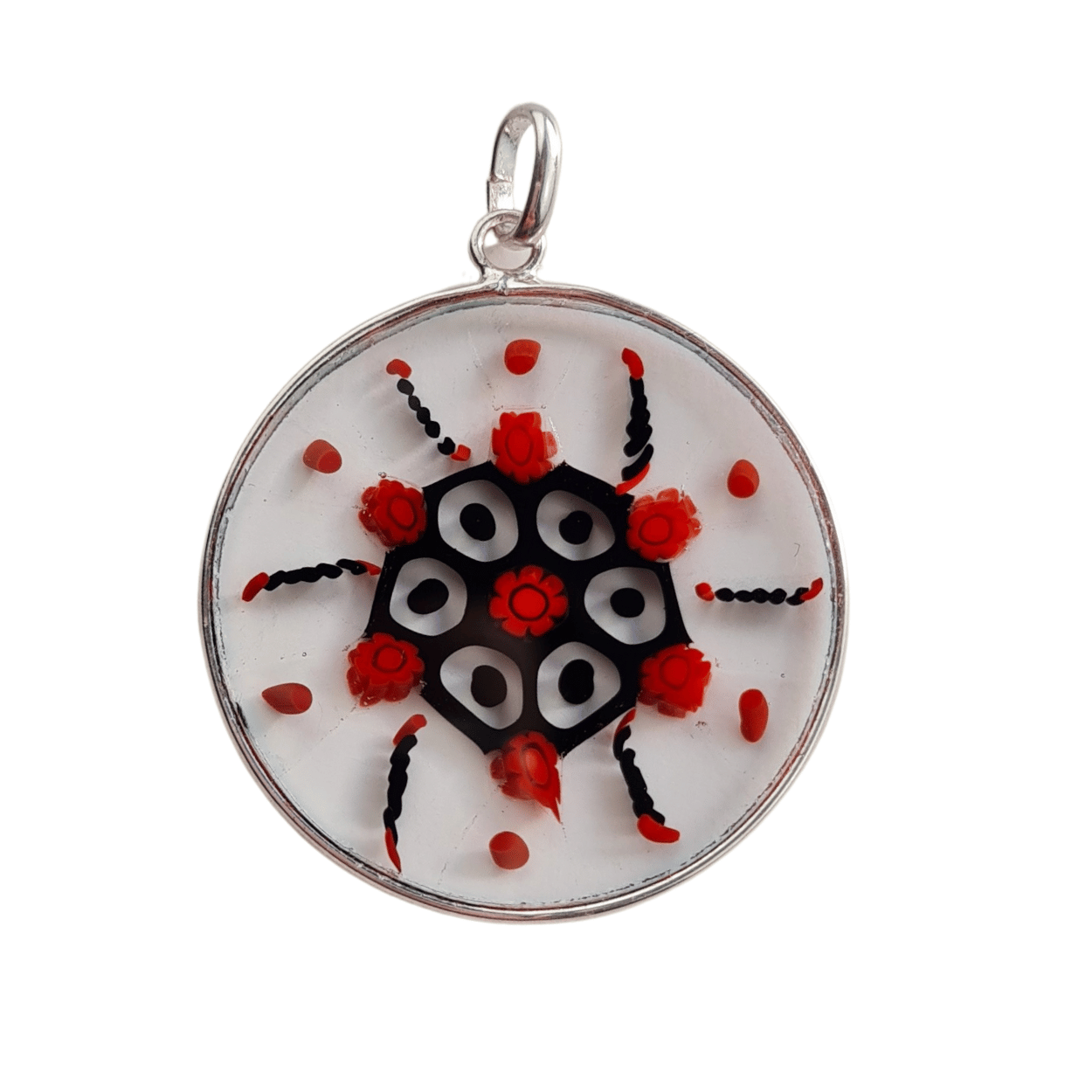 Medium ROSONE Millefiori Pendant