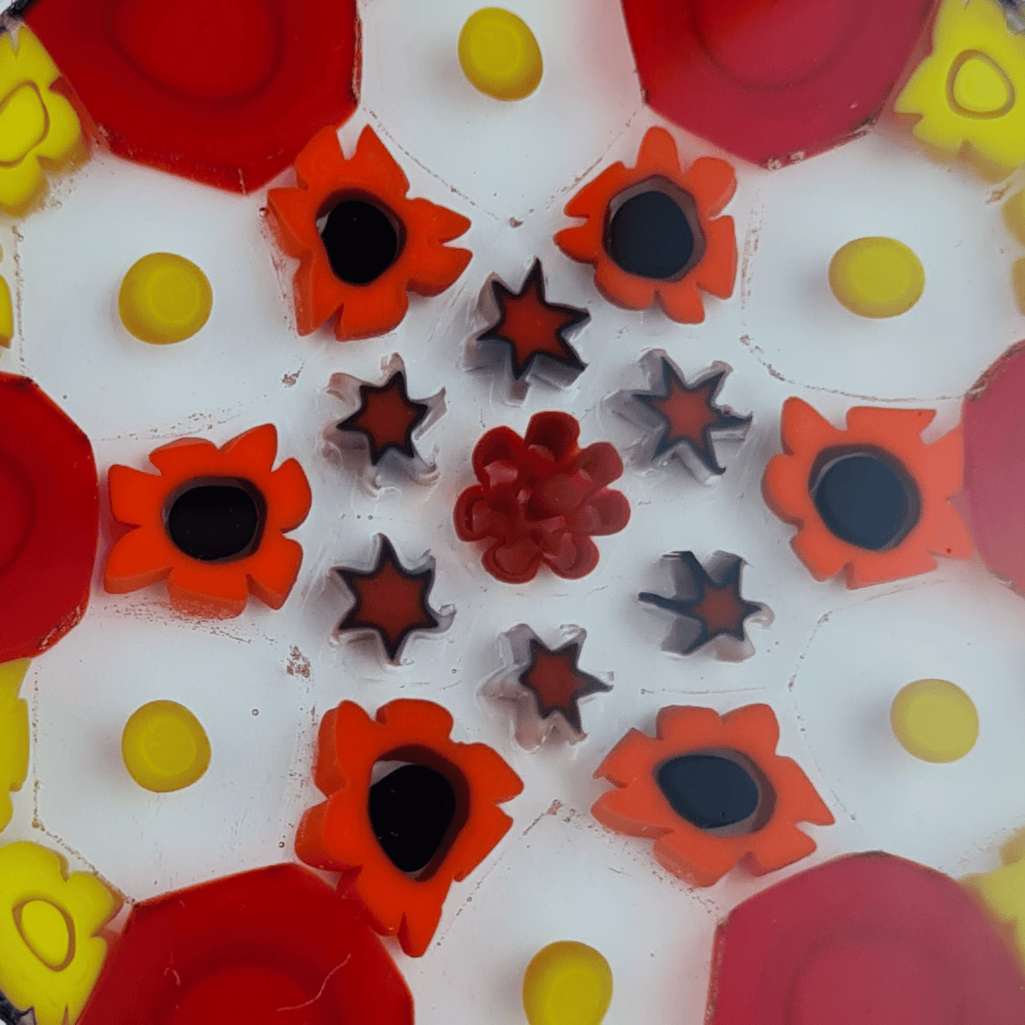 Large ROSONE Millefiori - Pendant