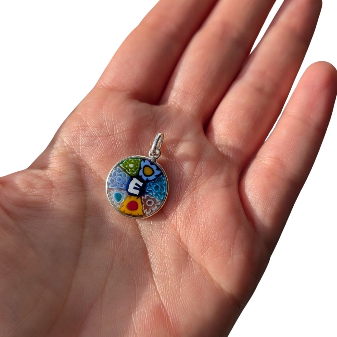 E - MINI Alphabet Millefiori