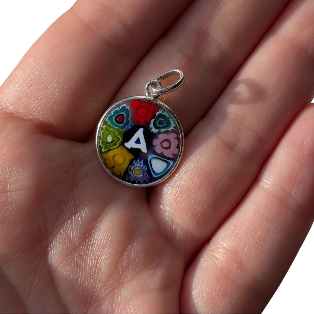 A - MINI Alphabet Millefiori