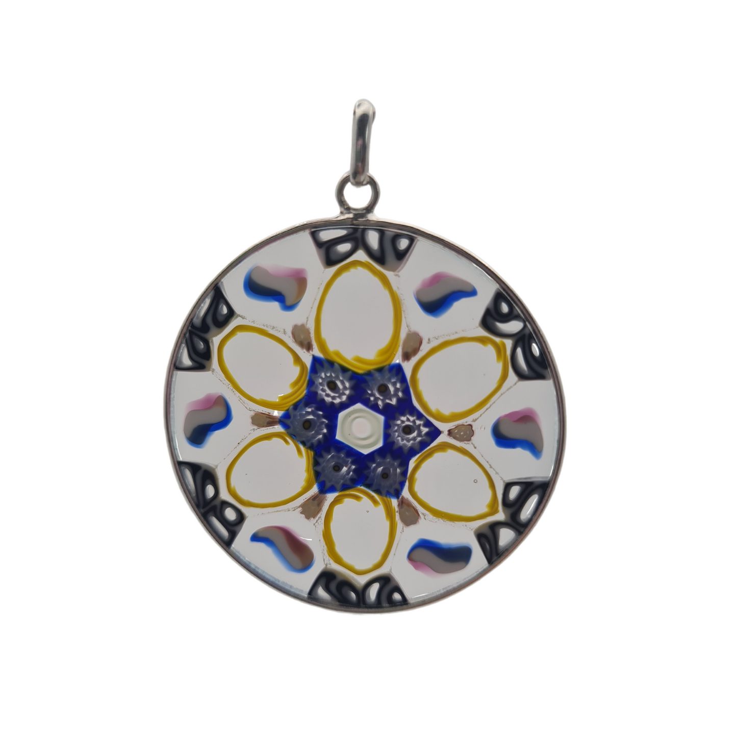 Large ROSONE Millefiori - Pendant