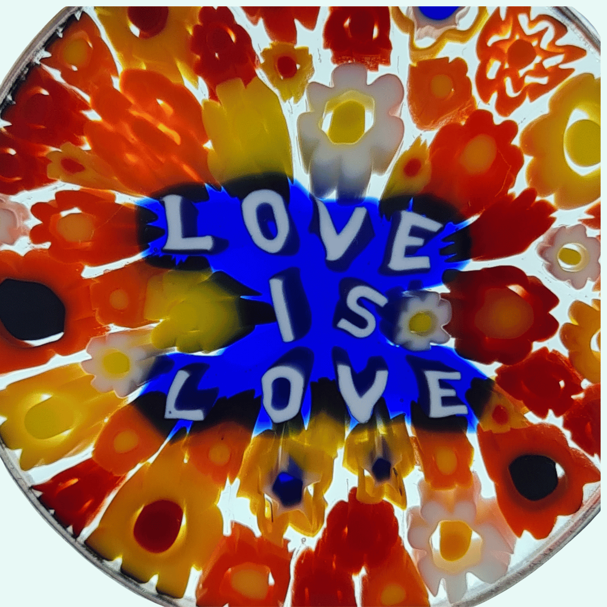THIS IS LOVE Large Millefiori - Pendant