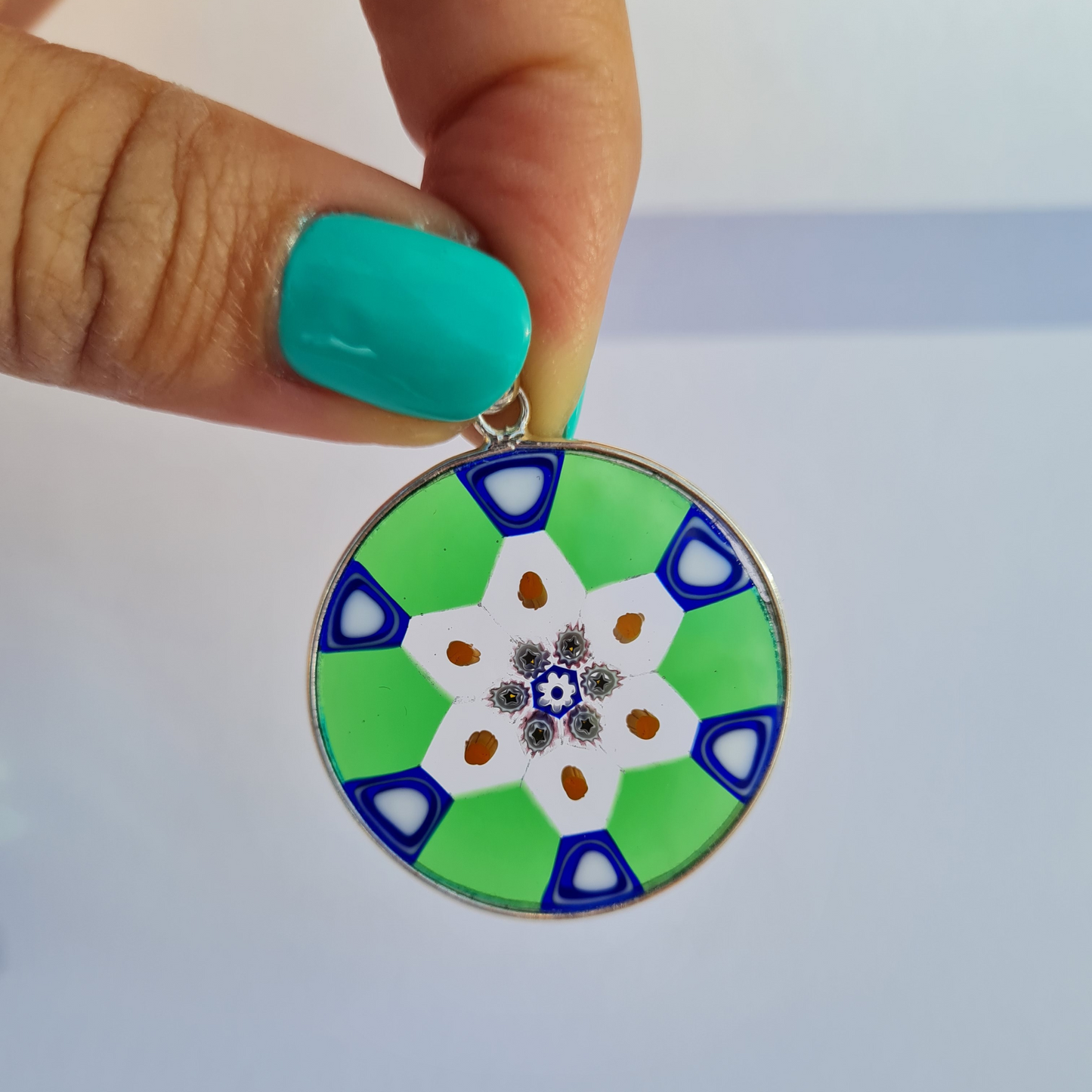 Medium ROSONE Millefiori - Pendant