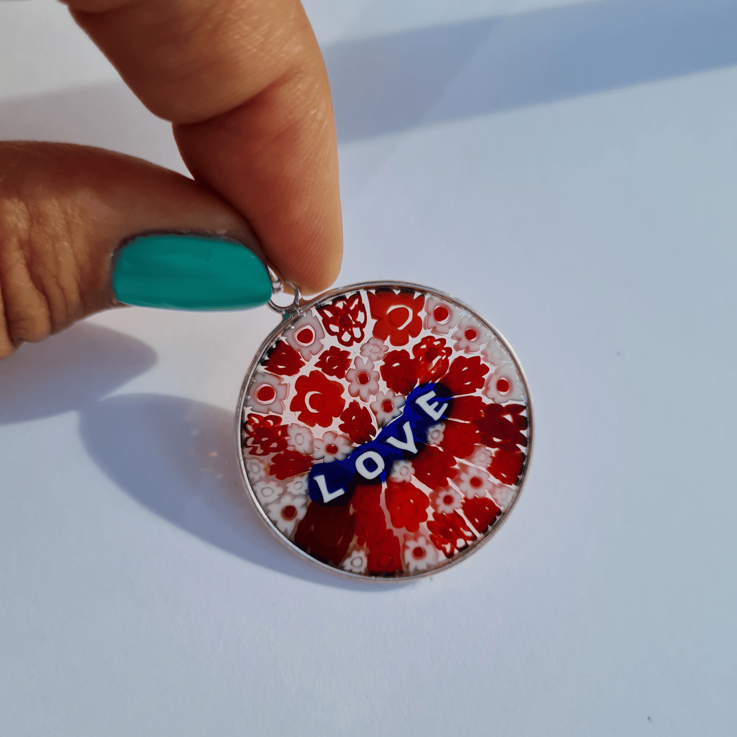 LOVE Medium Millefiori - Pendant