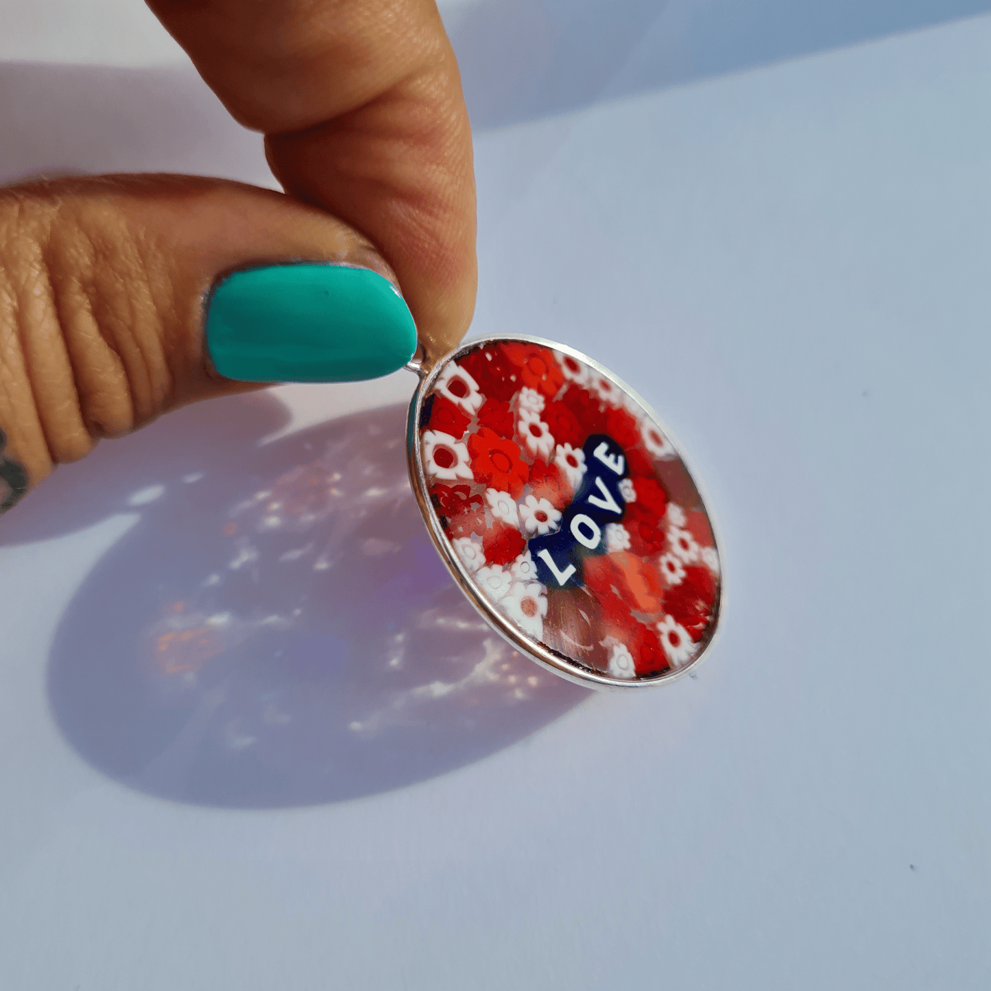 LOVE Medium Millefiori - Pendant