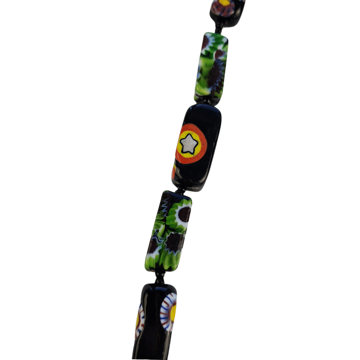 Vintage Millefiori Beads Necklace