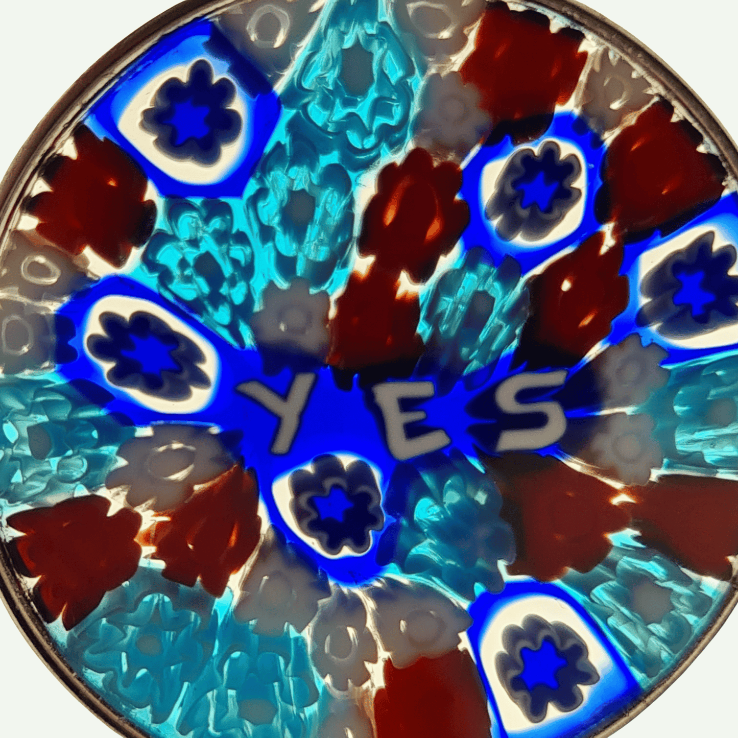 YES Small Millefiori - Pendant