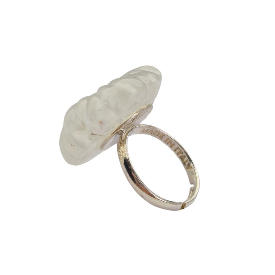Jane - Meringue Adjustable Ring