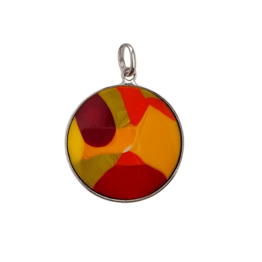 Small Cubist Millefiori Pendant