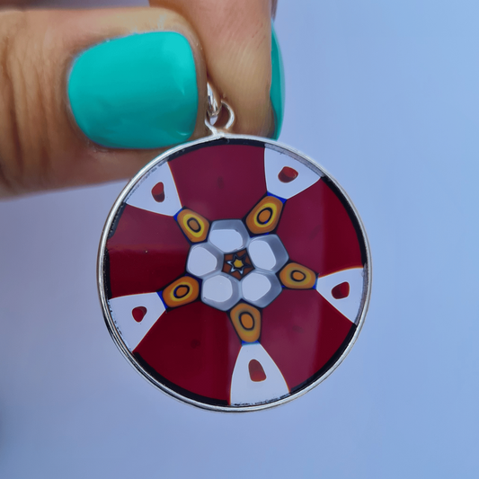 Small ROSONE Millefiori - Pendant