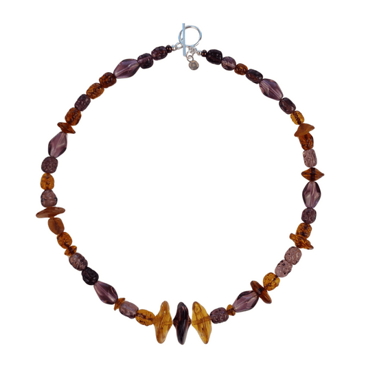 murano glass venetian glass beads necklace