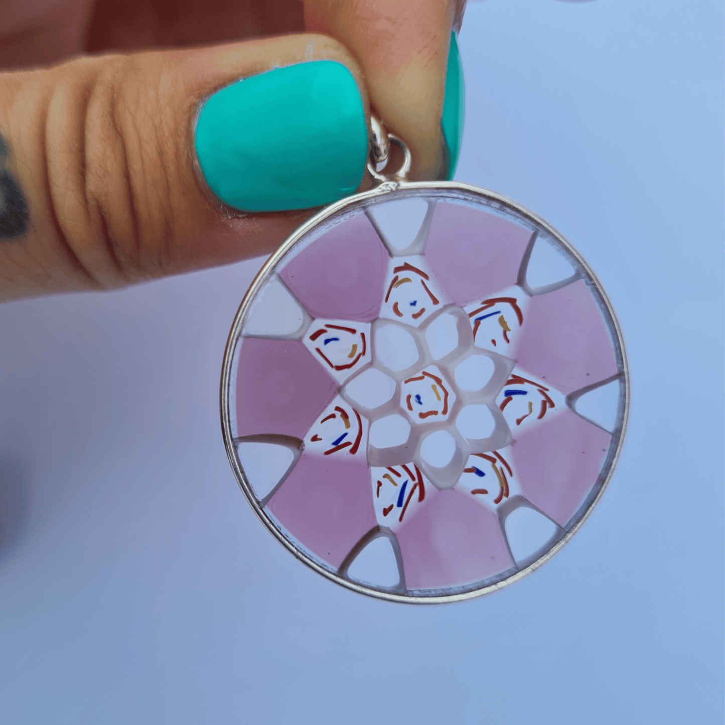 Medium ROSONE Millefiori - Pendant