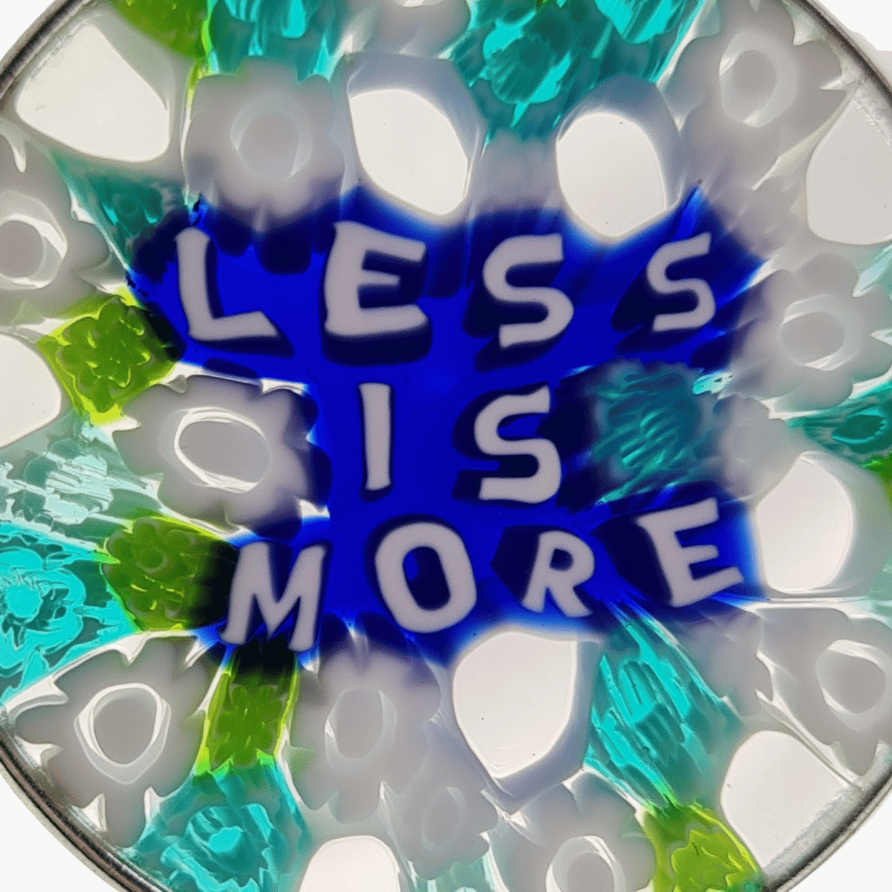 LESS IS MORE Medium Millefiori - Pendant