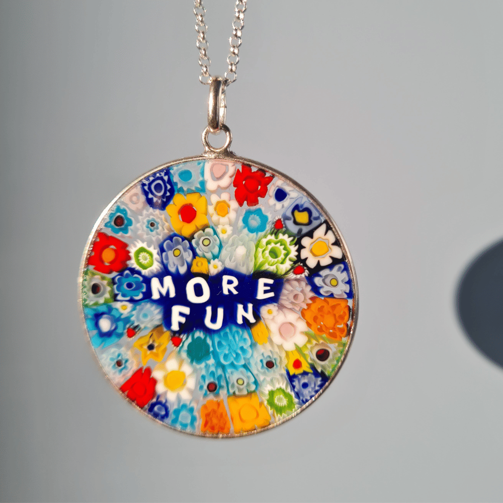 MORE FUN Medium Millefiori - Pendant