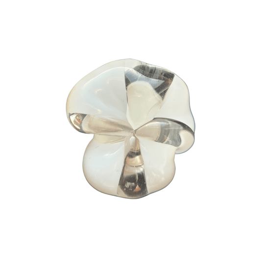 white murano glass ring