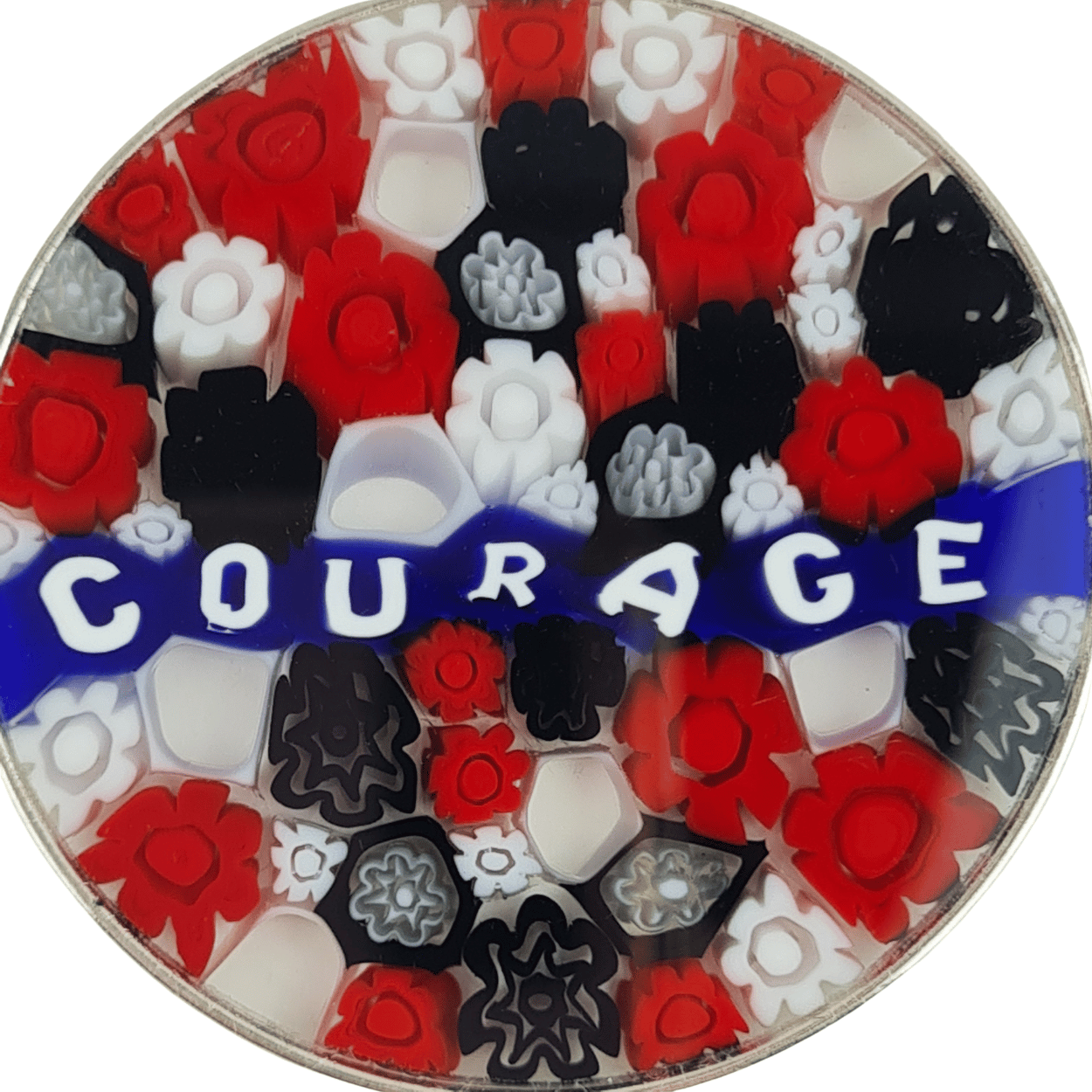 COURAGE Large Millefiori - Pendant