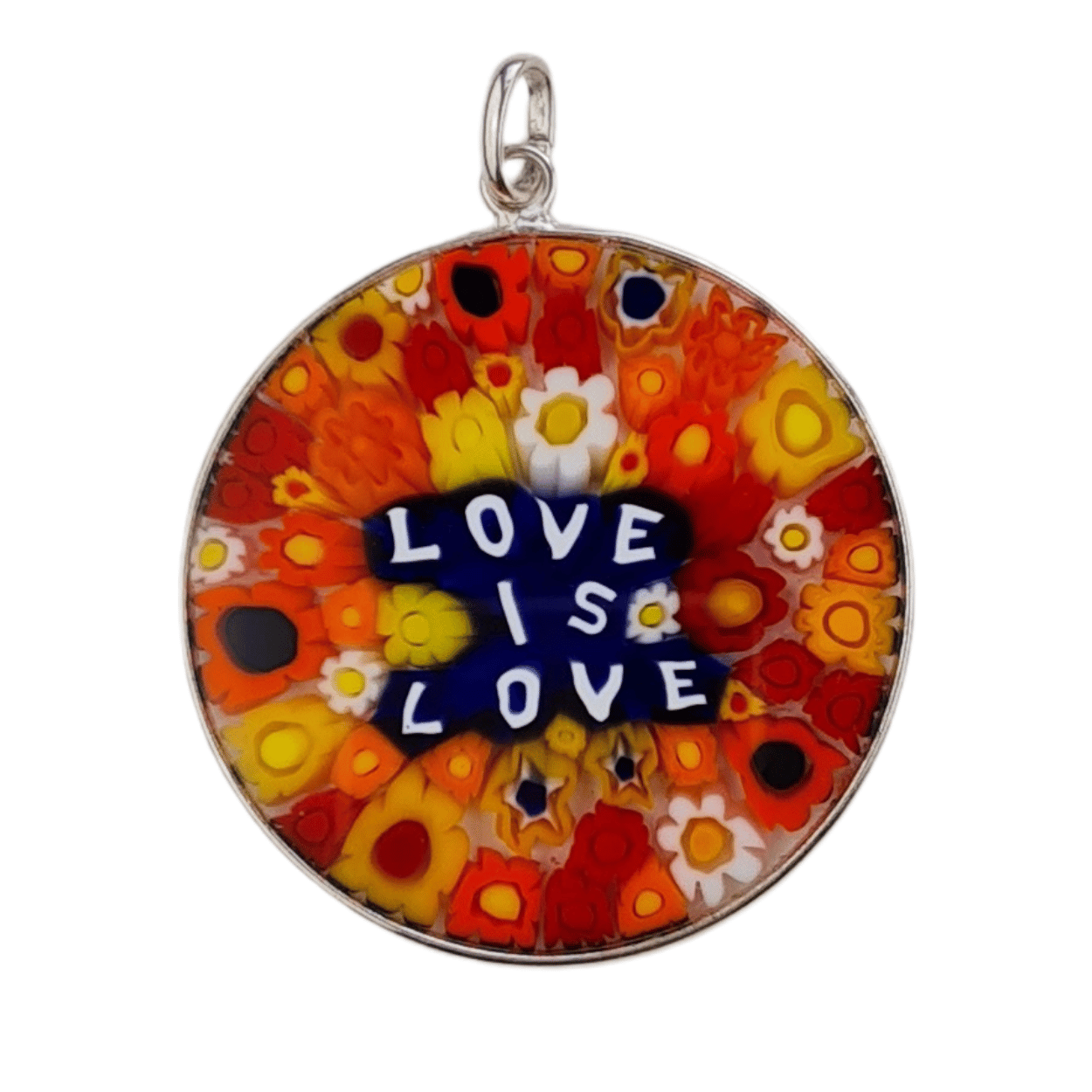 THIS IS LOVE Large Millefiori - Pendant