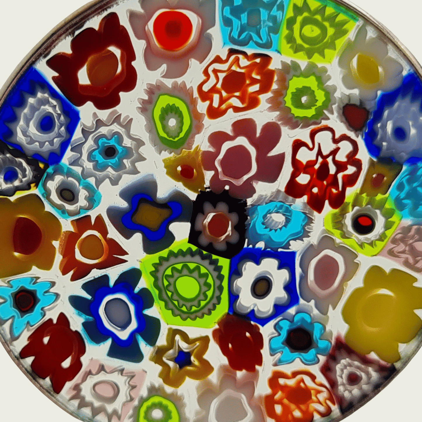 Medium MEADOW Millefiori Pendant