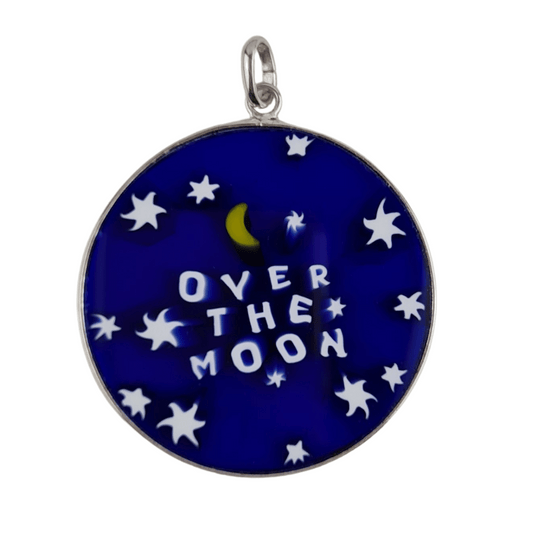 OVER THE MOON Large Millefiori - Pendant