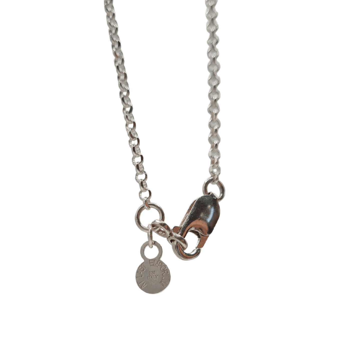 Sterling Silver Rolo Chain (for Millefiori Pendant)