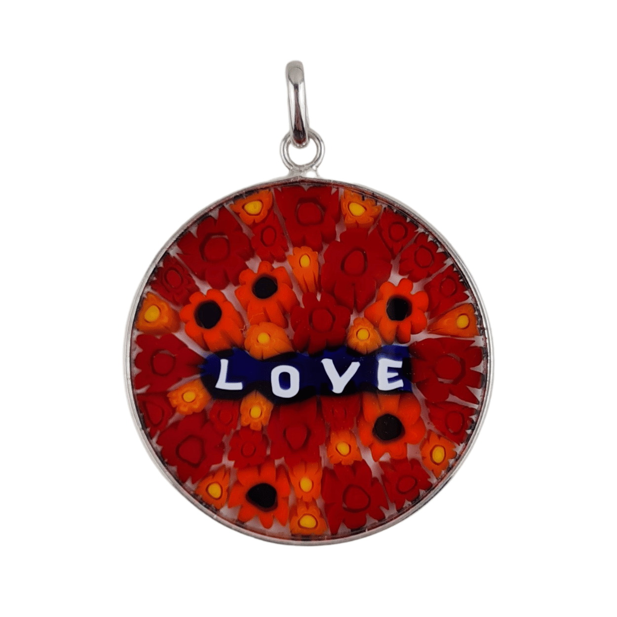 LOVE Medium Millefiori - Pendant