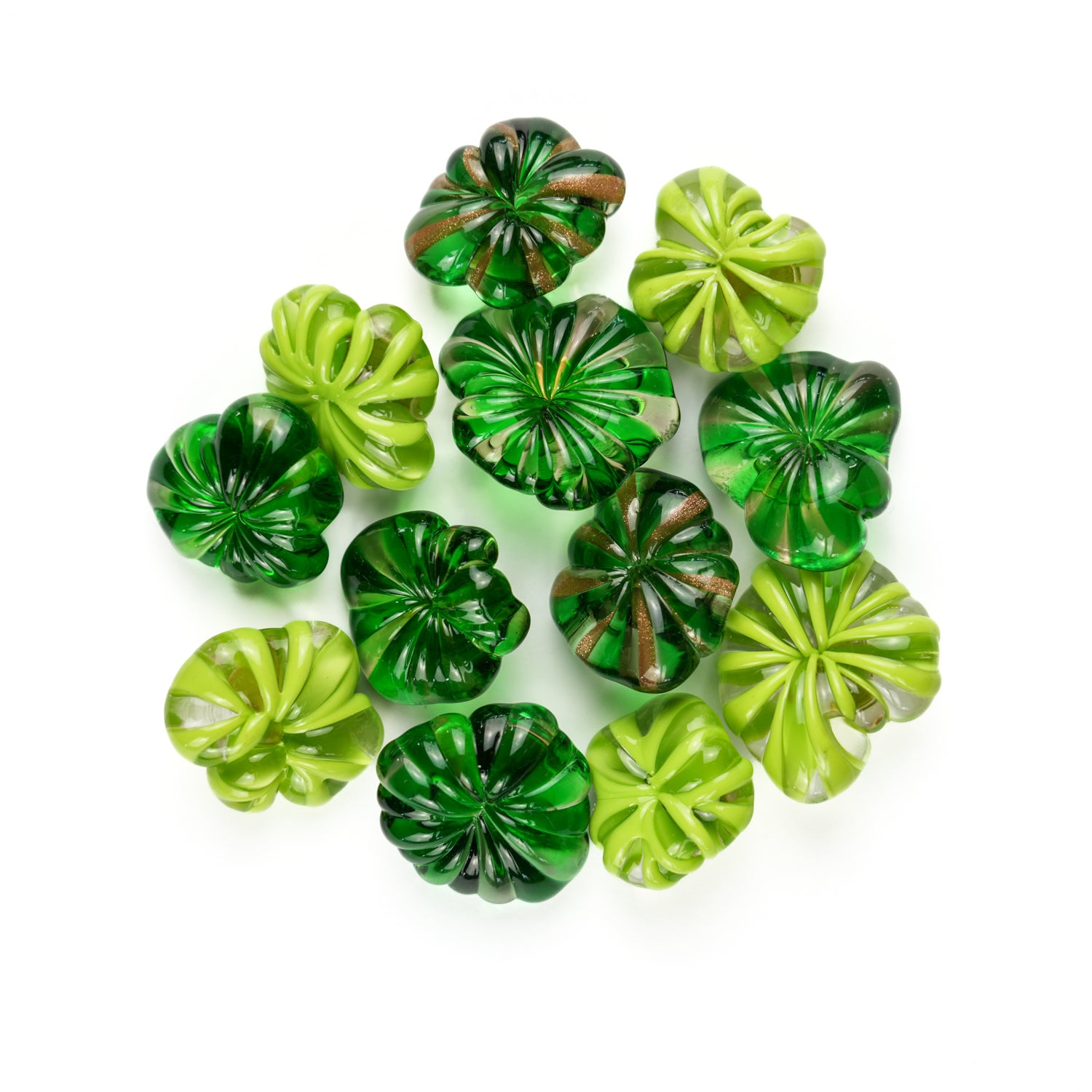 Green and Mint original buttons