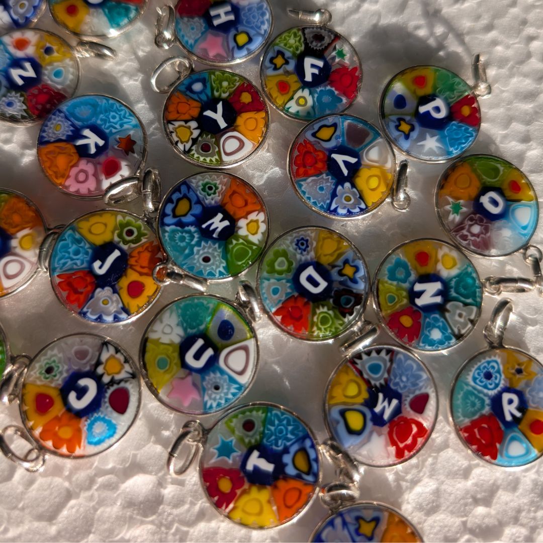 R - MINI Alphabet Millefiori